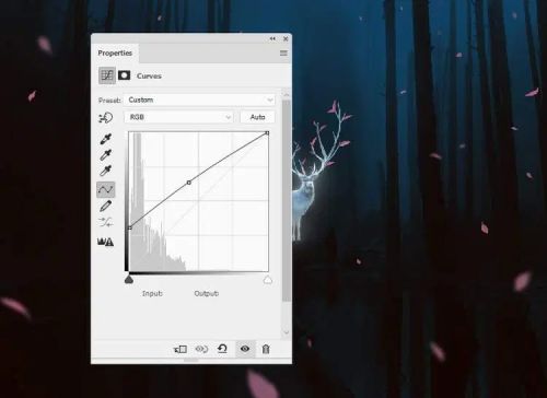 آموزش طراحی گوزن درخشان در فتوشاپ